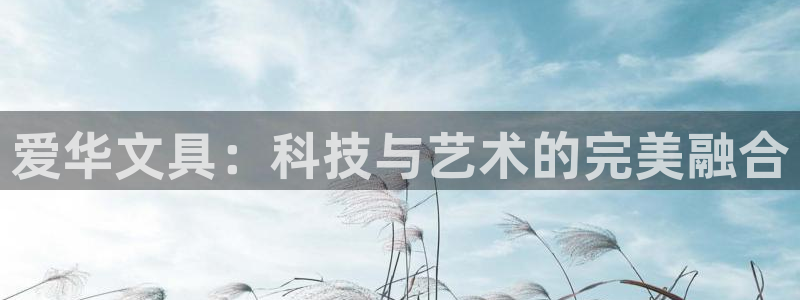卧龙娱乐app彩票：爱华文具：科技与艺术