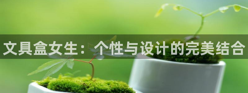卧龙娱乐APP：文具盒女生：个性与设计的